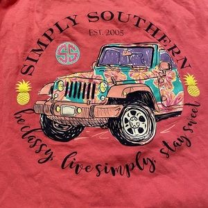 Simply Southern long sleeve jeep shirt